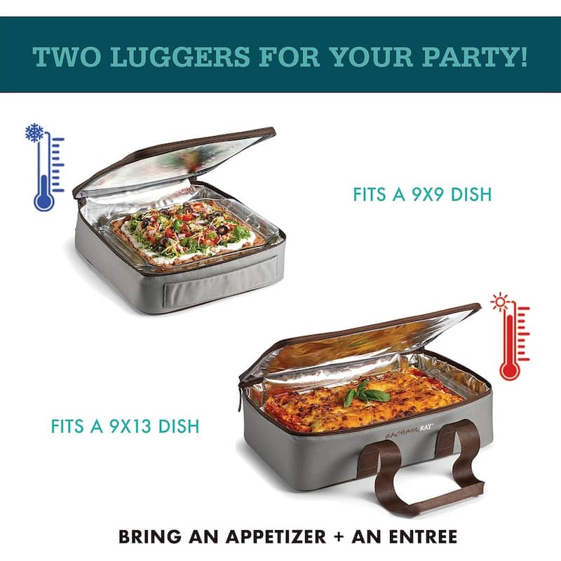 Rachael Ray 5055RR2583 Burgundy Lugger Duo