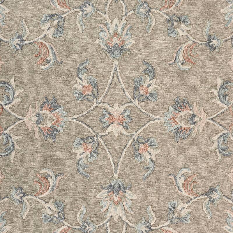 Sevita Mirroring Floral Bloom Area Rug