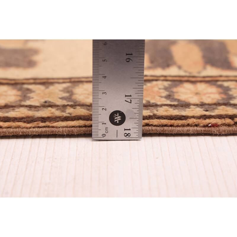 ECARPETGALLERY Hand-knotted Finest Kargahi Copper Wool Rug - 6'10 x 9'5