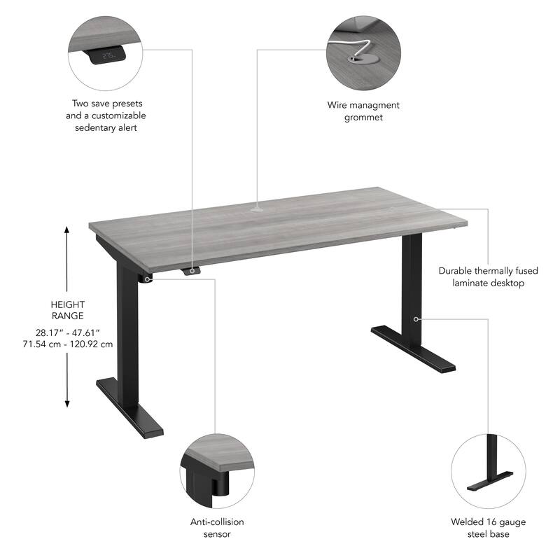 Bush Business Furniture Move 40 Series 60x30 Adjustable Standing Desk