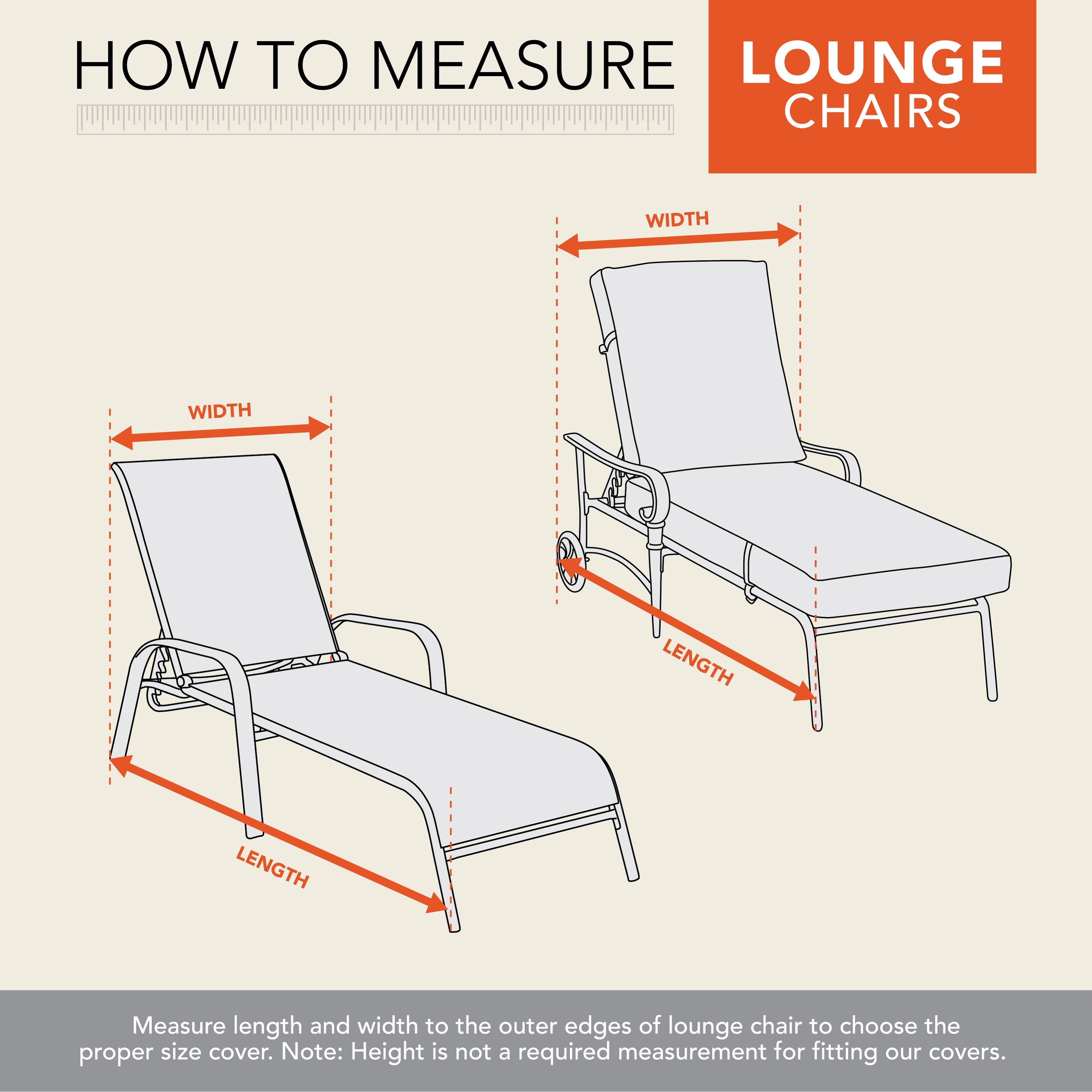 Modern Leisure Monterey Outdoor Patio Day Chaise Lounge Chair Cover 66 W X 35 5 D X 33 H Beige On Sale Overstock 32471981