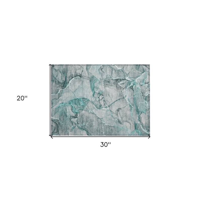 Lalu Artistic Abstract Weather Resistant Classic Meets Modern Outdoor Rug