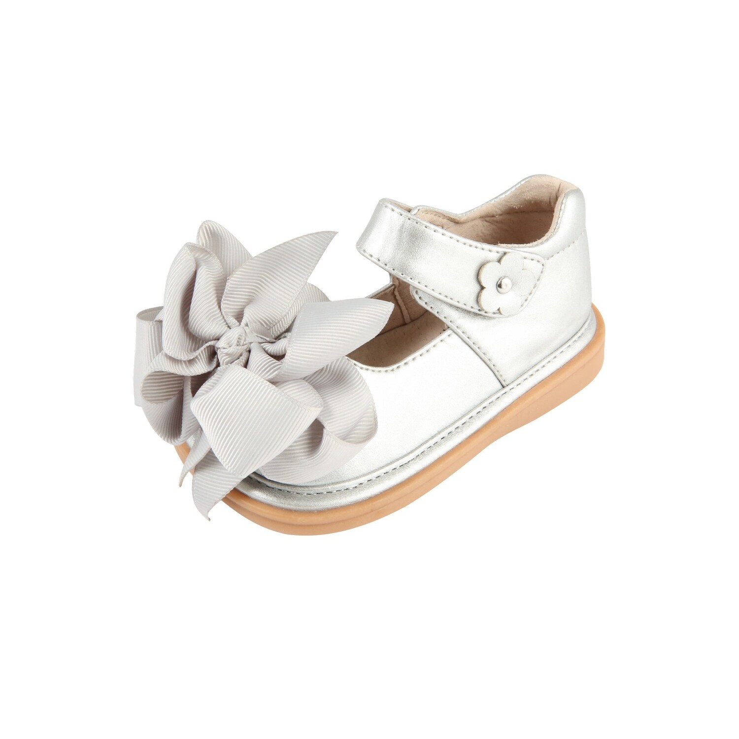 baby girl silver shoes