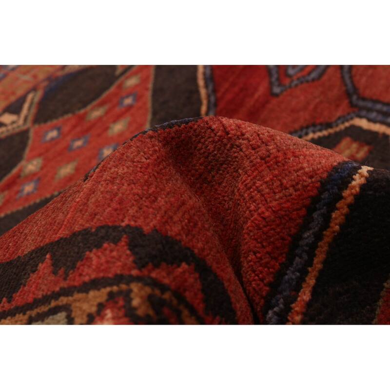 ECARPETGALLERY Hand-knotted Konya Anatolian Red Wool Rug - 3'6 x 13'1