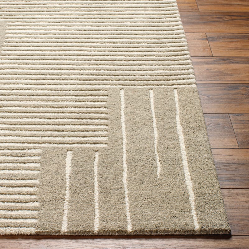 Loba Handmade Modern Wool Area Rug