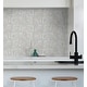 preview thumbnail 22 of 22, Luxe Haven Marbled Tile Peel and Stick Wallpaper