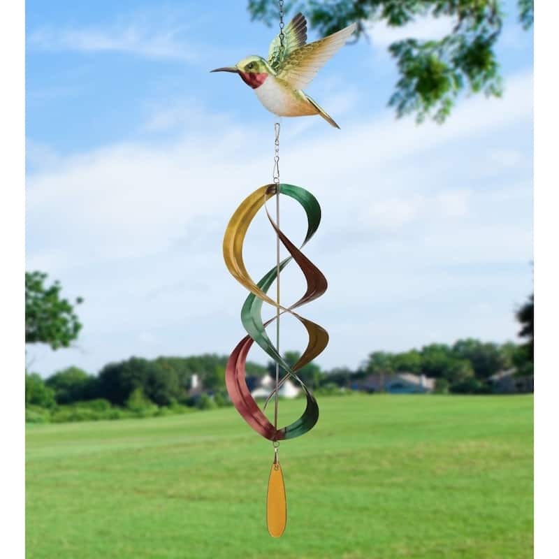 Hanging Wind Spinner - Ruby Throated