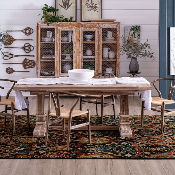 Home Dynamix Tremont Salem Transitional Patterned Area Rug On Sale