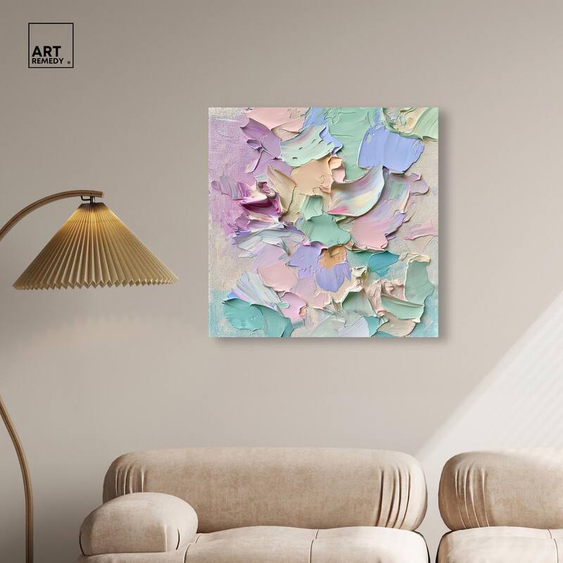 Flowing Mousse II Canvas by Art Remedy, Gallery Wrapped