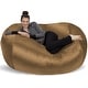 preview thumbnail 8 of 92, 6-foot Bean Bag Lounger Large Memory Foam Bag Chair Lounger