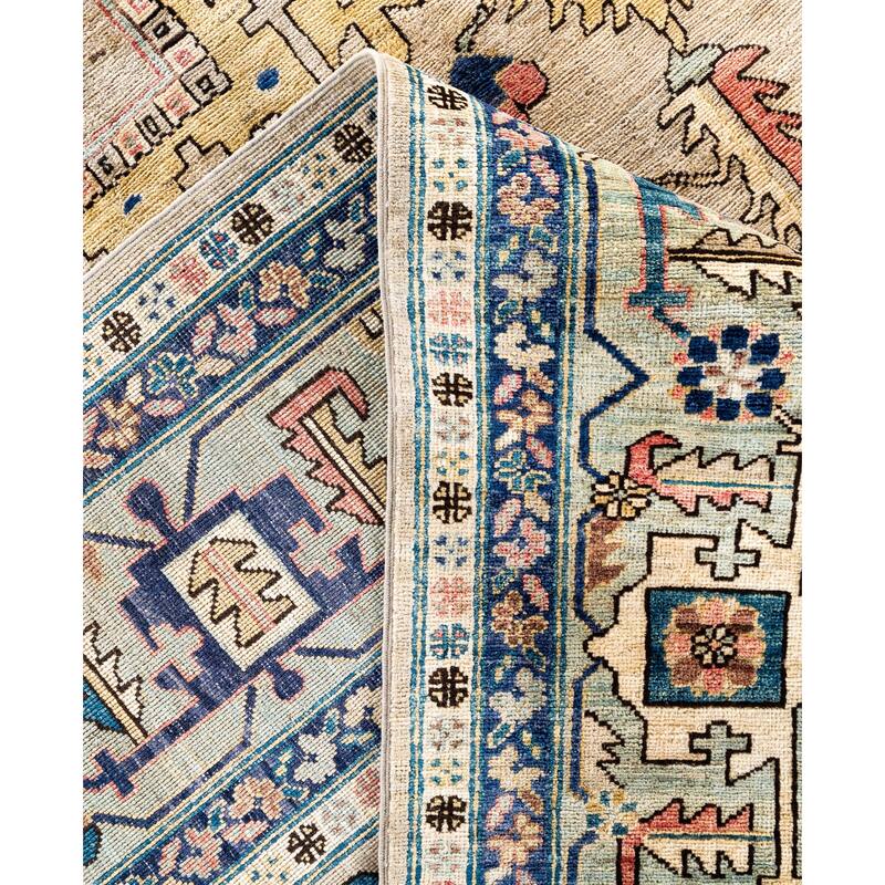 Serapi One-of-a-Kind Hand-Knotted Area Rug - Beige - 10' 2" x 14' 0"