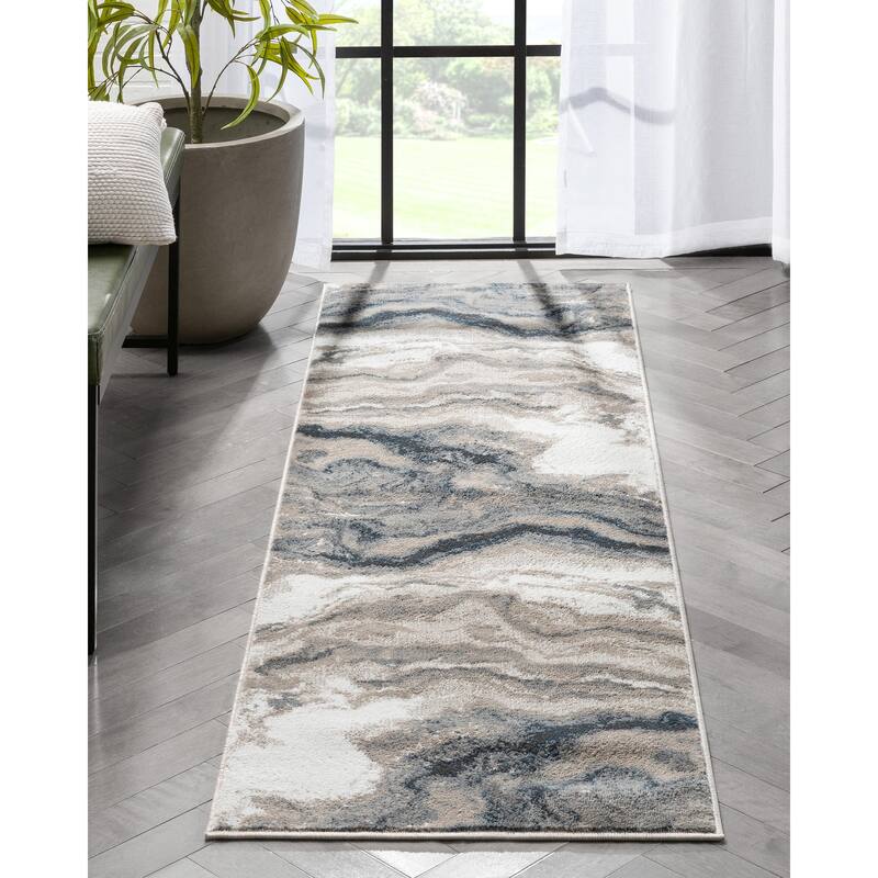 Well Woven Verity Yara Abstract Modern Area Rug