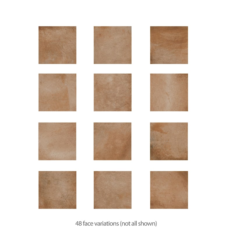 Merola Tile Laverton Taco Natural 1-5/8" x 1-5/8" Porcelain Floor and Wall Tile - Case (25 Tiles)