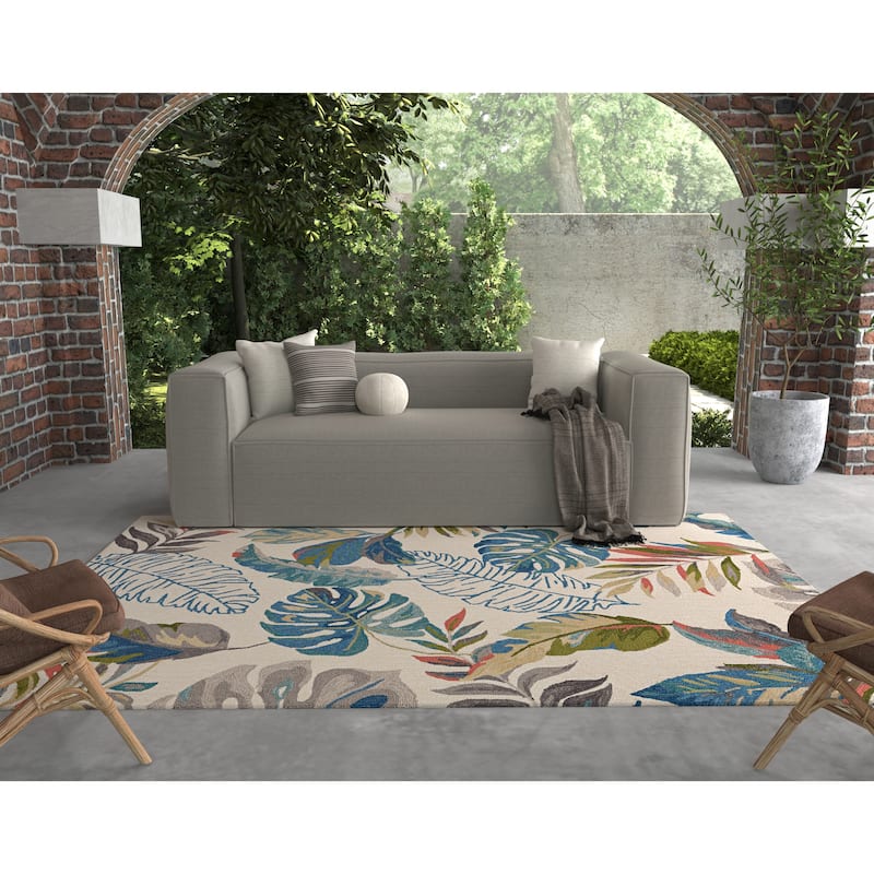Domani Havanna Botanical Outdoor Area Rug