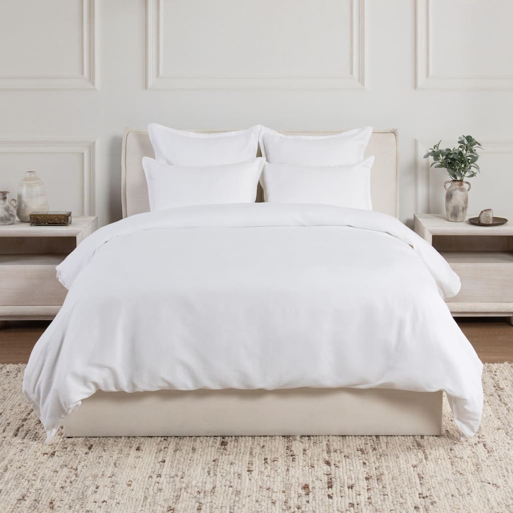 Villa by Classic Home Arcadia Linen White Duvet