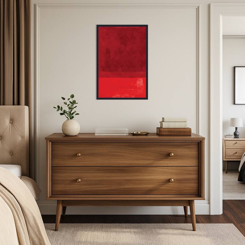 Minimal Watercolor #2 by Jay Stanley Framed Canvas Wall Art Print