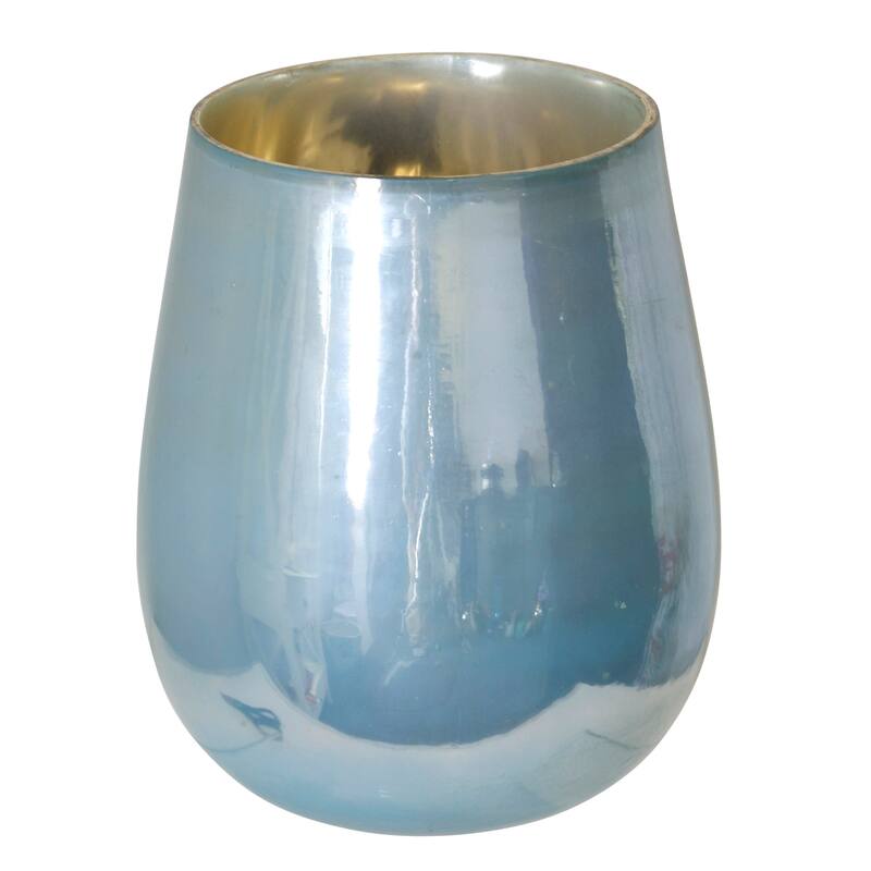 StyleCraft Ird - Glass Vase - Blue
