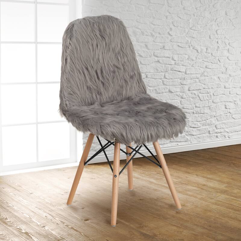 Shaggy Dog Accent Chair - Dorm Chair