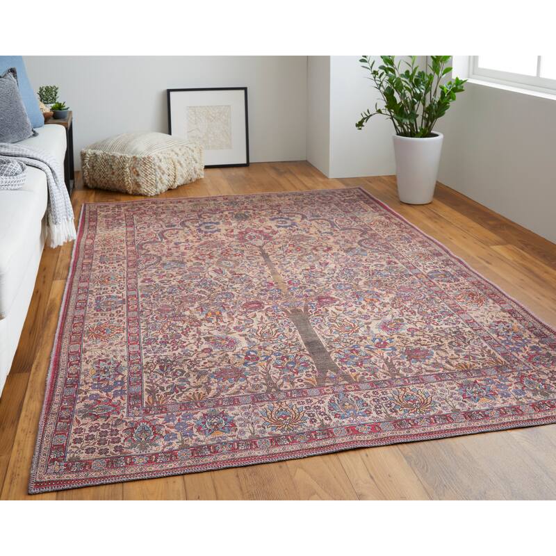 Birchlawn Power Loomed Oriental Area Rug