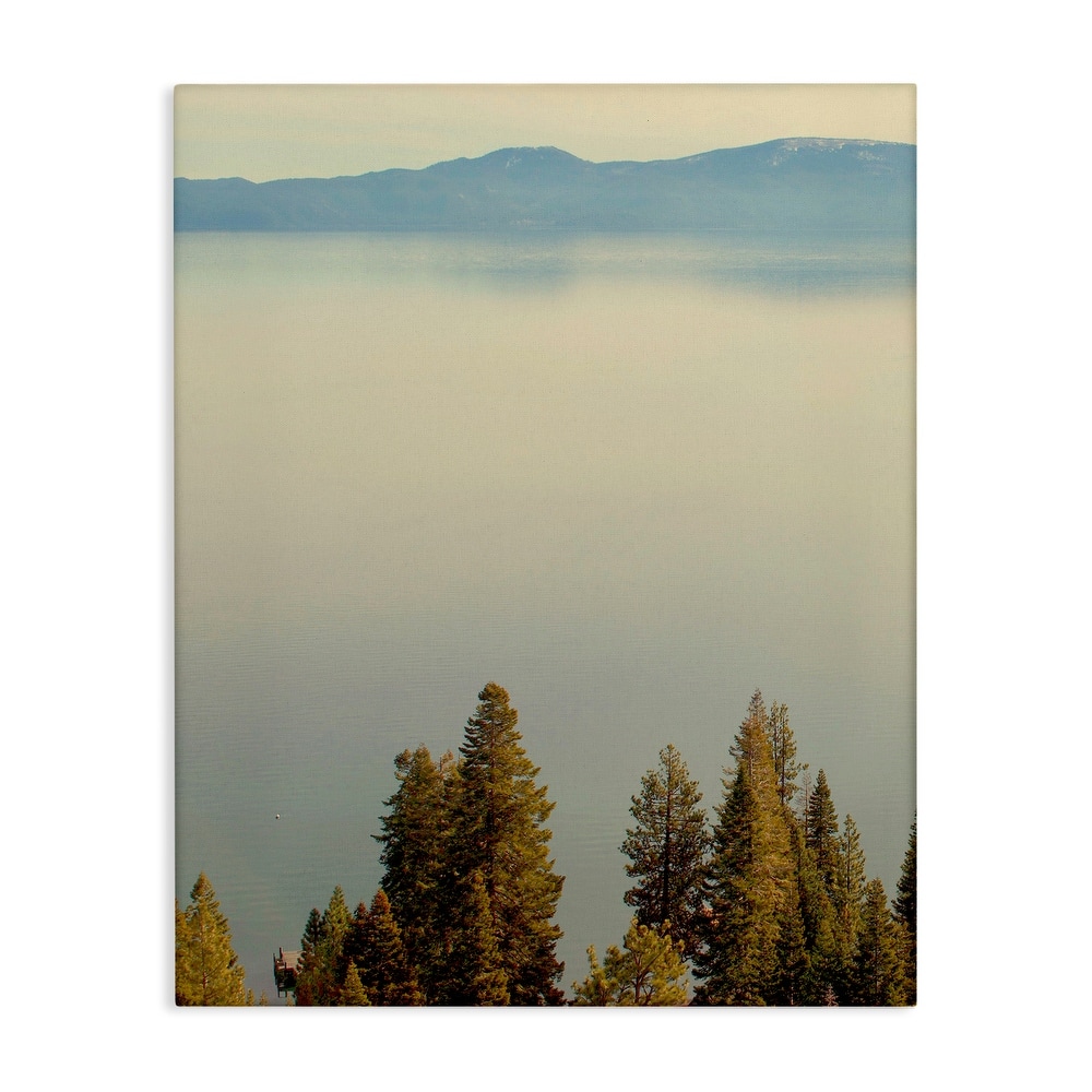 Stupell Pure Bliss Lake View Canvas Wall Art Design By Gemma Bardot