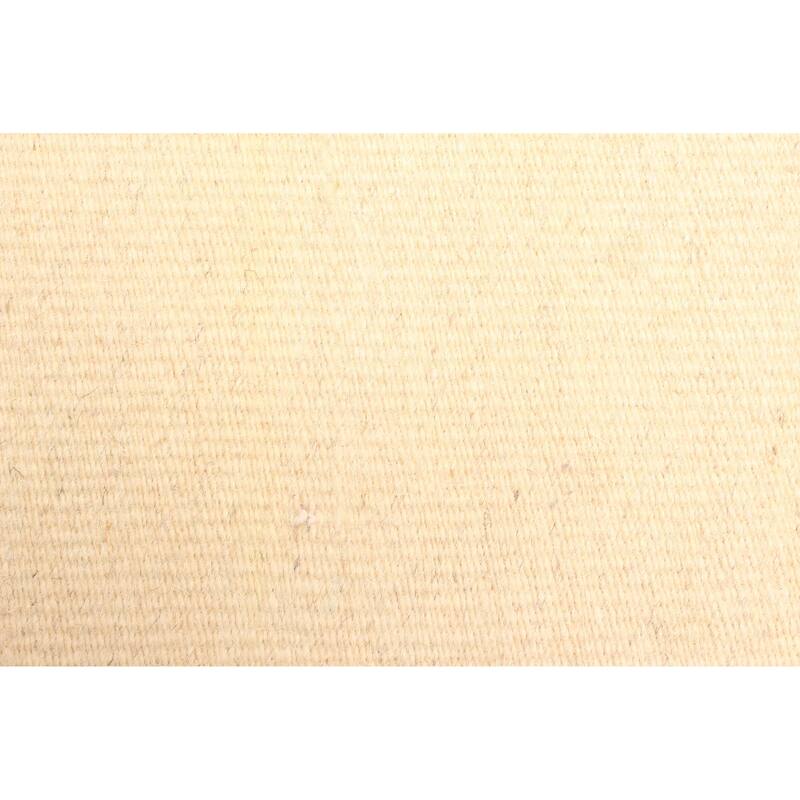 ECARPETGALLERY Flat-Weave Ankara FW Cream Wool Kilim - 4'6 x 6'7