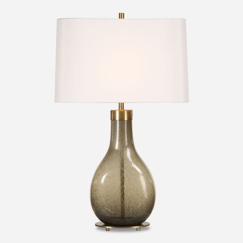 Uttermost Shyla Dark Glass Table Lamp - N/A