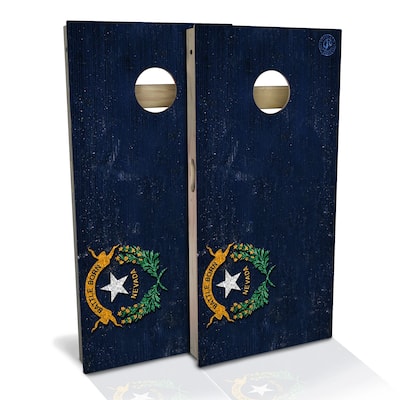 Nevada Flag Outdoor Cornhole Board Set