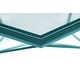 preview thumbnail 30 of 44, Malibu 29" Modern Octagon Center Coffee Table with Tempered Glass Table top & Sturdy Metal Geometric Base for Living Room Office