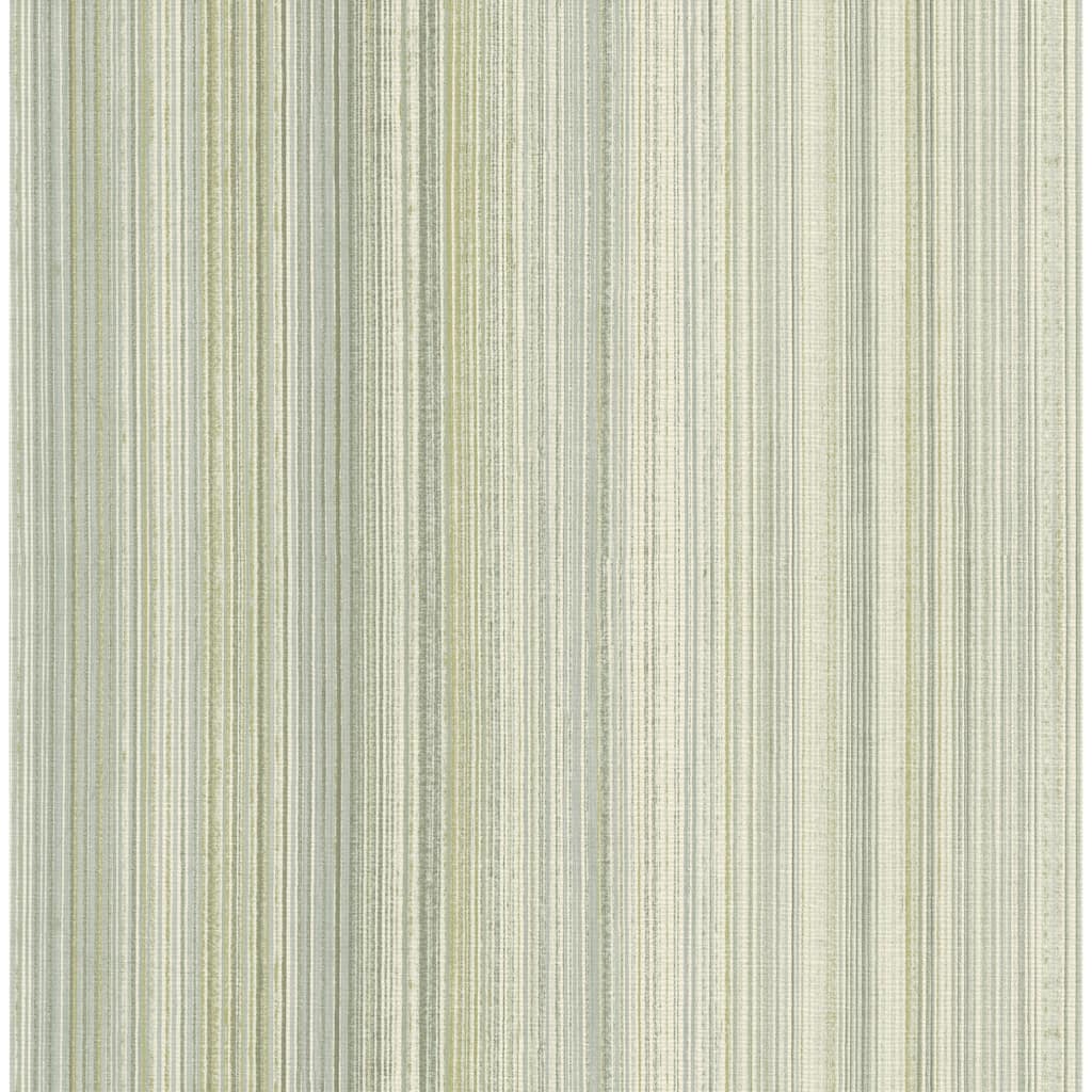 A-Street Prints Elan Sea Green Ombre Stripe Wallpaper