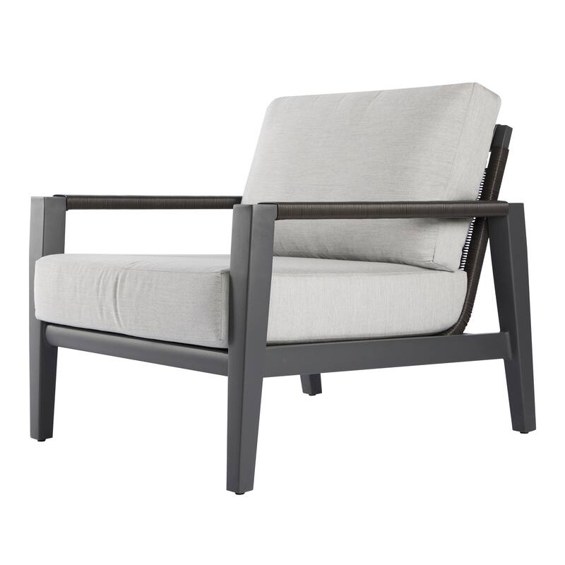 Laguna Outdoor Aluminum Lounge Chair with Sunbrella® Cushions