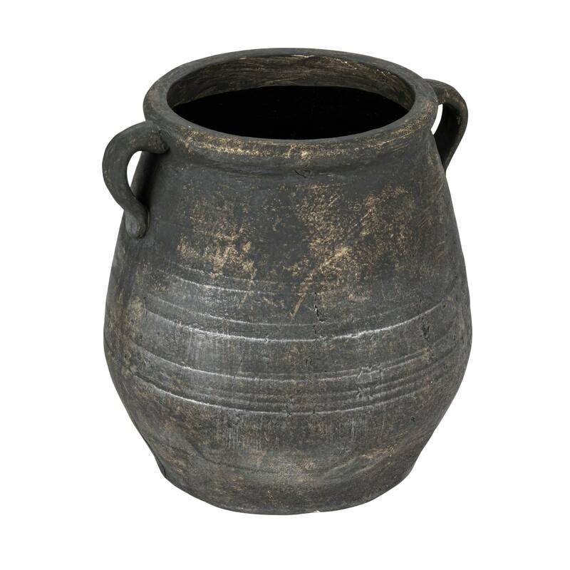 Whitewashed Terra-cotta Urn