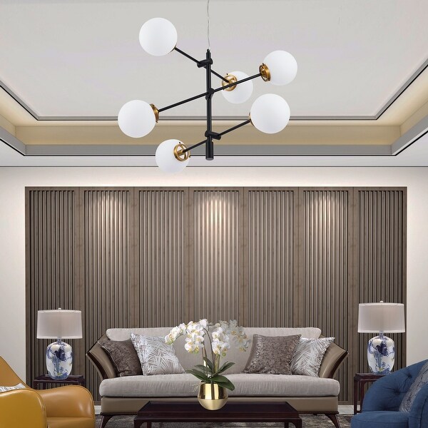 Black and brass sputnik light cheap