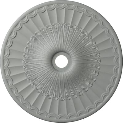 36 5/8"OD x 3 5/8"ID x 2 3/8"P Galveston Ceiling Medallion