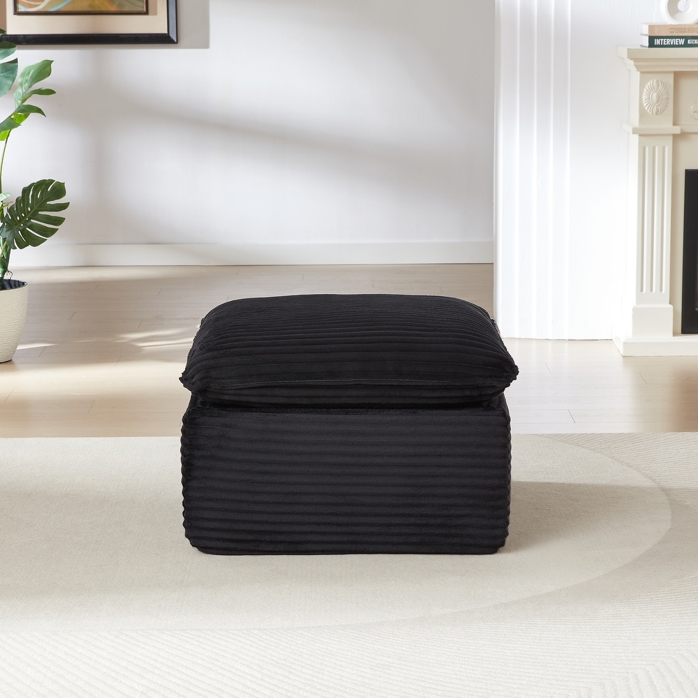 Modern corduroy cloud sofa, can be freely combined and has a comfortable sitting experience