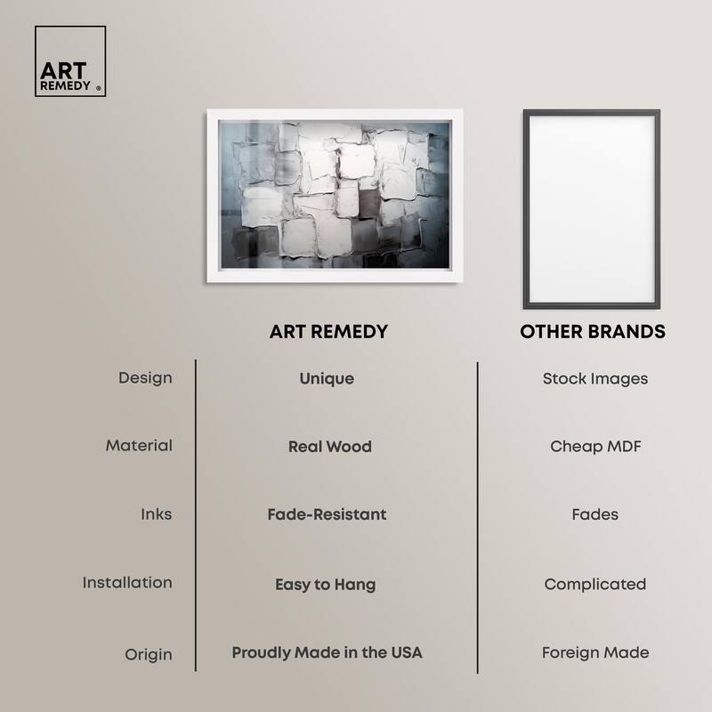 Urban Grid Shadowbox by Art Remedy