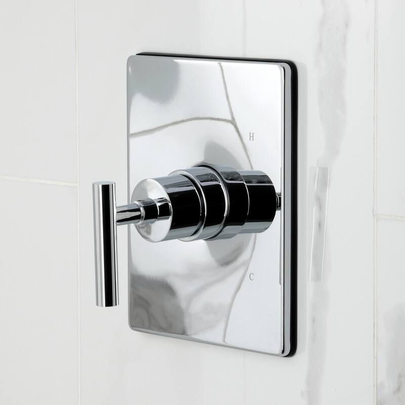 Kingston Brass Manhattan Single-Handle Pressure Balanced Tub and Shower Faucet