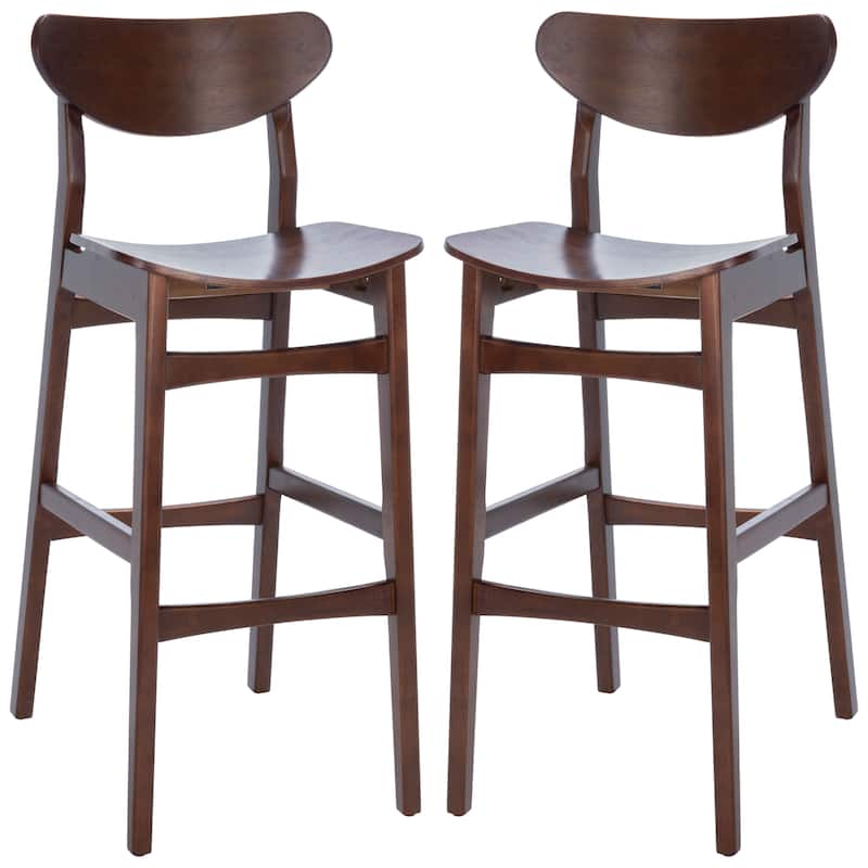 SAFAVIEH Petra Bar Stool - 17" W x 23" D x 42" H - 17Wx23Dx42H
