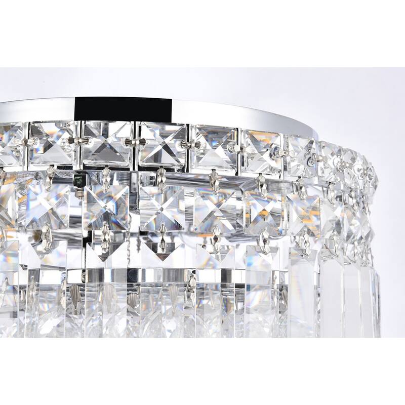 Graham 4-light 12-inch Flush-Mount Chandelier - 12 Inch