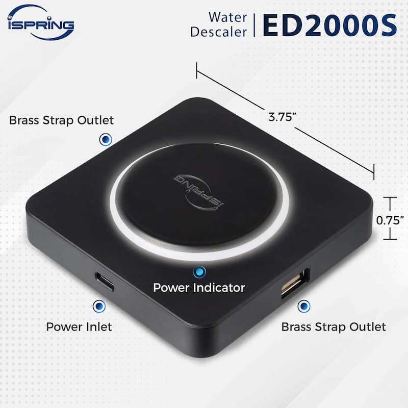 iSpring ED2000 Whole House Water Descaler , Conditioner