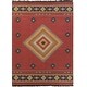 preview thumbnail 2 of 9, Livabliss Fernie Hand-woven Southwestern Wool Area Rug