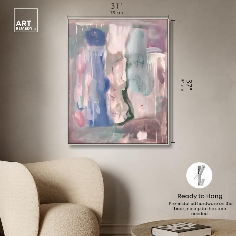 Silk and Satin II Canvas by Art Remedy