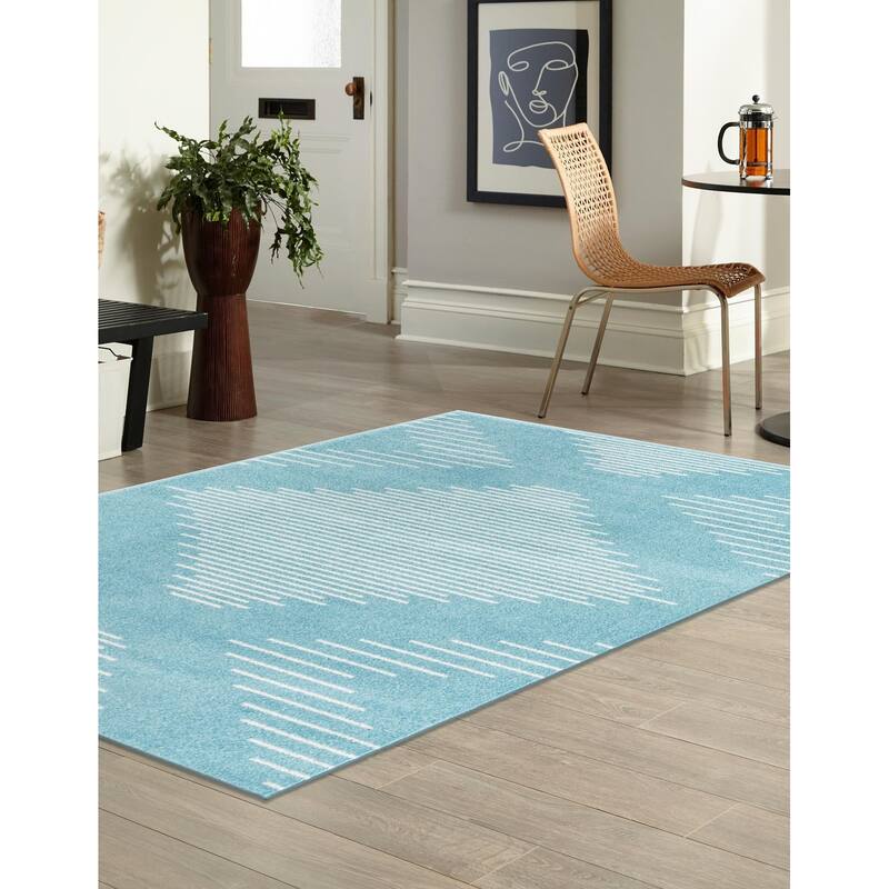 Contemporary Boathouse Collection Area Rug