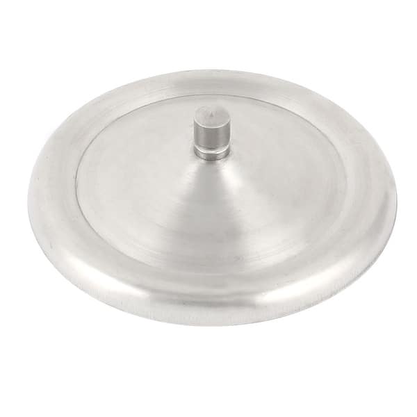 Stainless Steel Replace 10cm Dia Round Design Airtight Drink Mug Cup Lid  Cover - Black - 10 x 2.7cm/ 3.9" x 1"(D*H) - Bed Bath & Beyond - 36355595