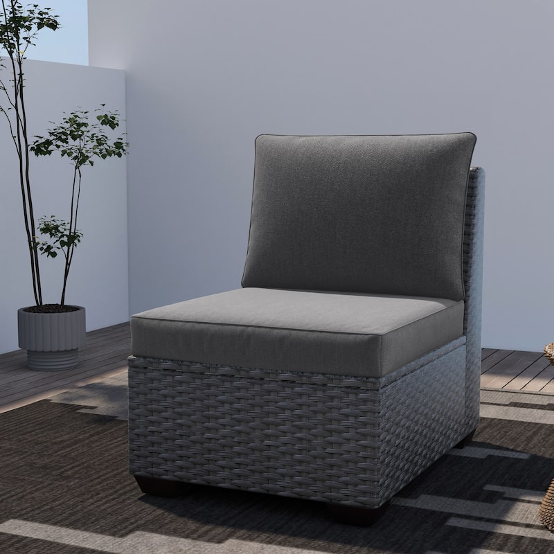 Sunbrella Fabric Outdoor Chair Seat Cushion Set