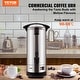 preview thumbnail 4 of 14, VEVOR Commercial Coffee Urn 50-110 Cup Stainless Steel Coffee Dispenser Fast Brew