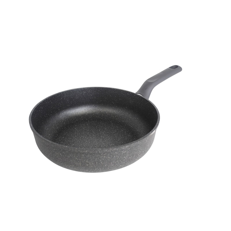 IMUSA Gusto 9.5in Fry Pan in Gray - Black