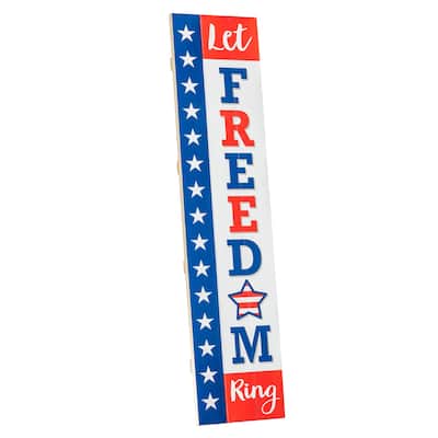 Let Freedom Ring Large Leaner, 47"