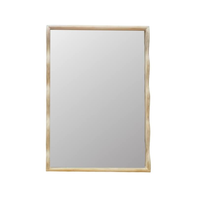 Willow Scalloped Mirror - 35.5H x 25.1/4W x 2D