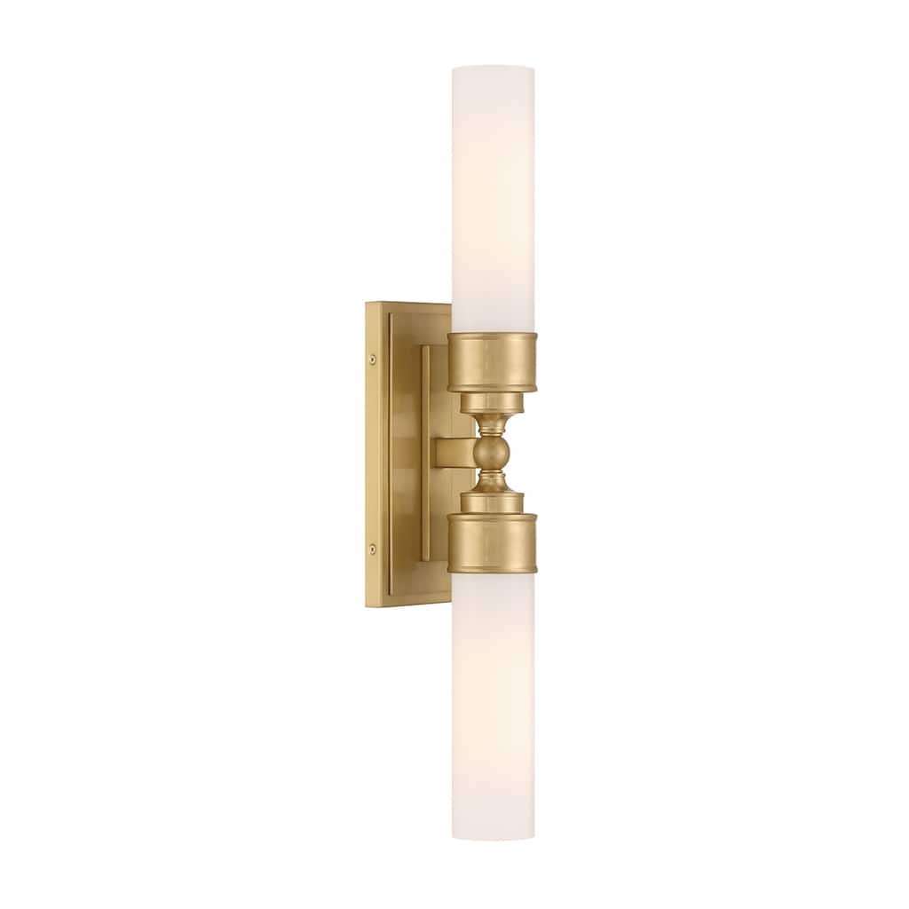 Crystorama Lighting Group WLX-302 Wilcox 2 Light 25" Tall LED Bath Bar
