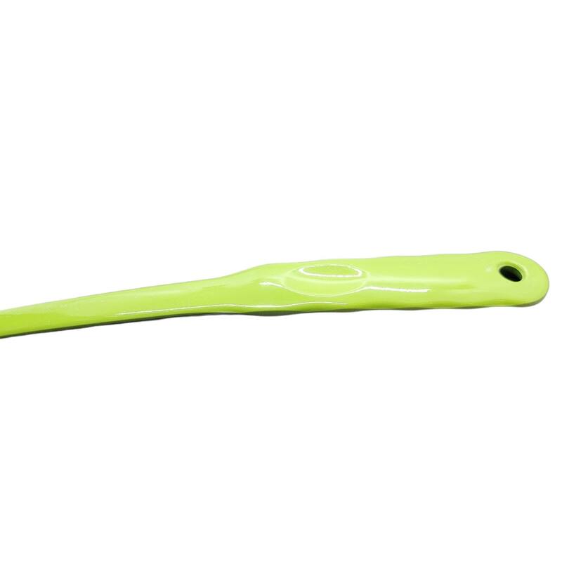 Handy Housewares 12.5" Long Handled Colorful Melamine Slotted Cooking Turner Spatula
